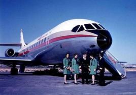 Un Super Caravelle similar al que aterrizó en Manises aquella noche de noviembre de 1979.