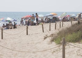 Playa de El Saler.