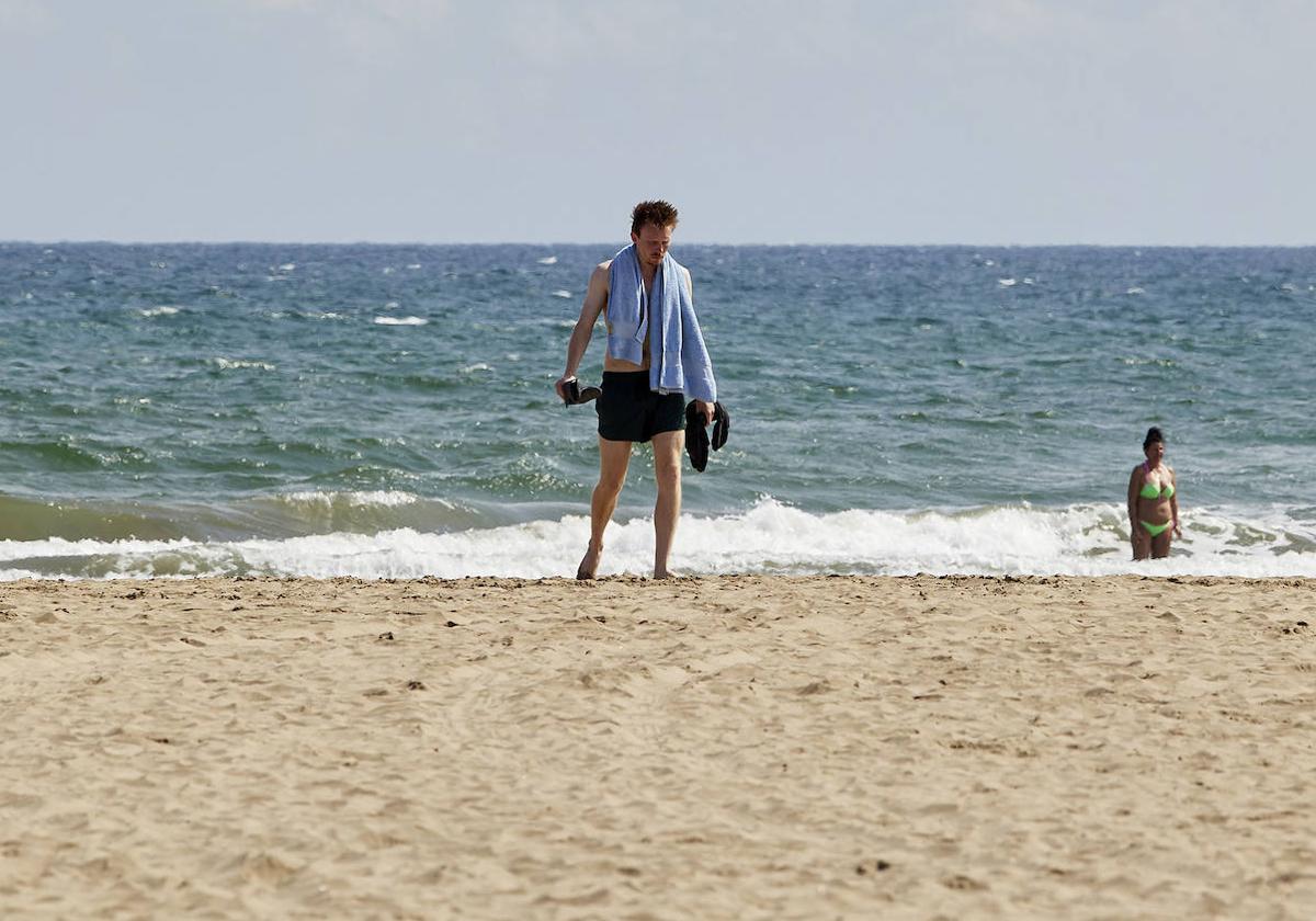 Playa de las Arenas en Valencia.