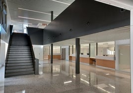 Interior del nuevo hospital de Ontinyent.