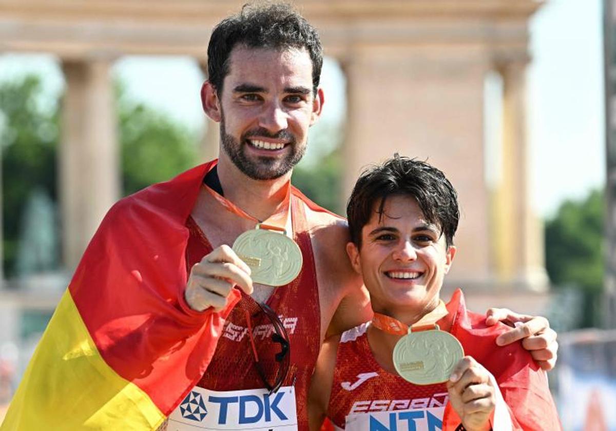 Un día para la Historia: Álvaro Martín y María Pérez, campeones del mundo en 35 km marcha