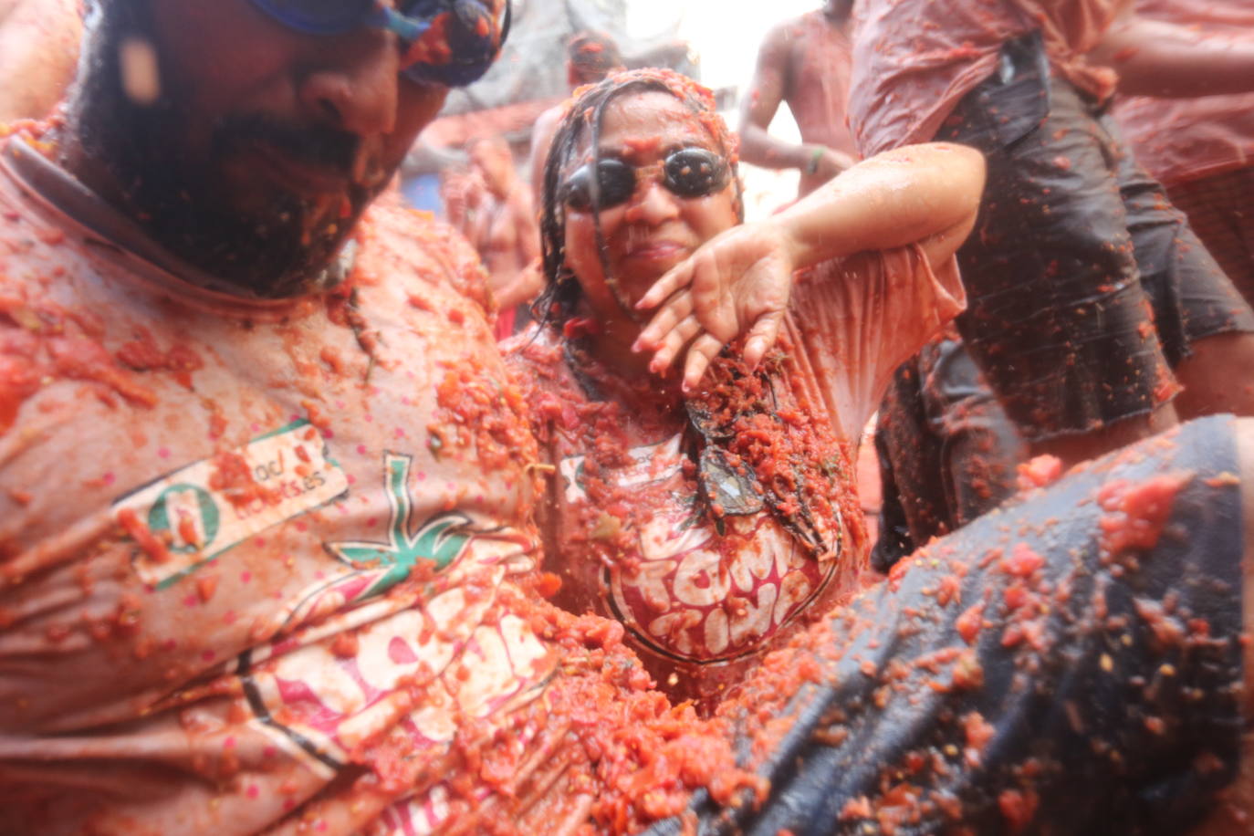 La Tomatina de Buñol 2023 en imágenes