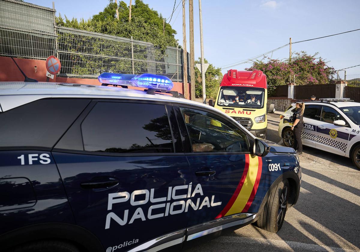 Policía Nacional en otro dispositivo llevado a cabo en Alzira.