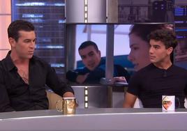 Mario Casas y Óscar Casas en 'El Hormiguero'.