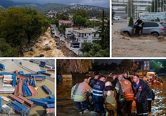 Fotos: una espantosa DANA destroza Grecia y Turquía y provoca muertes y grandes destrozos