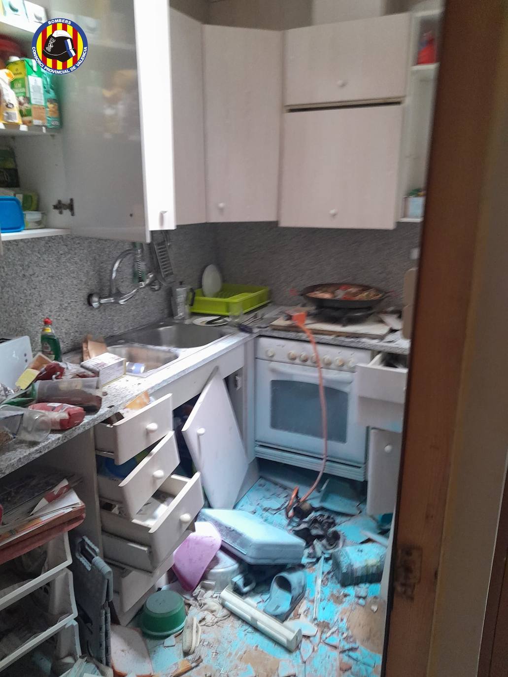 Así ha sido la explosión de gas en Xátiva