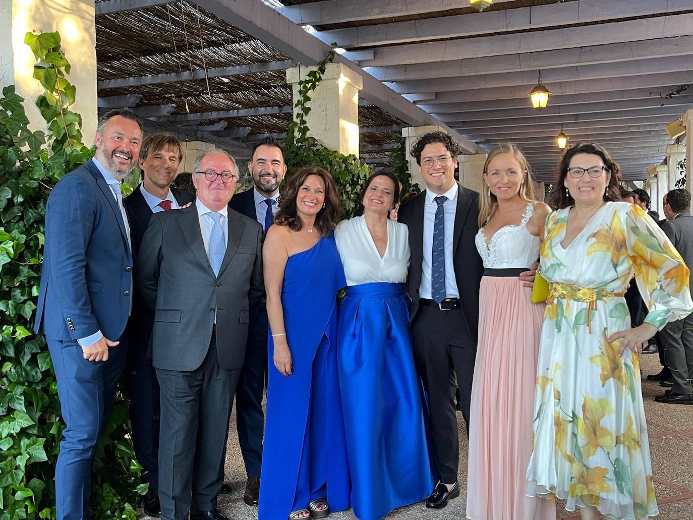 La celebración tras la ceremonia, en Masía Campo Anibal.