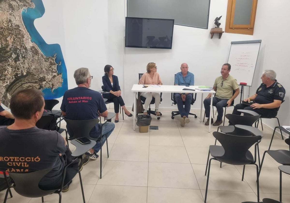 La reunión del Cecopal de Xàbia.