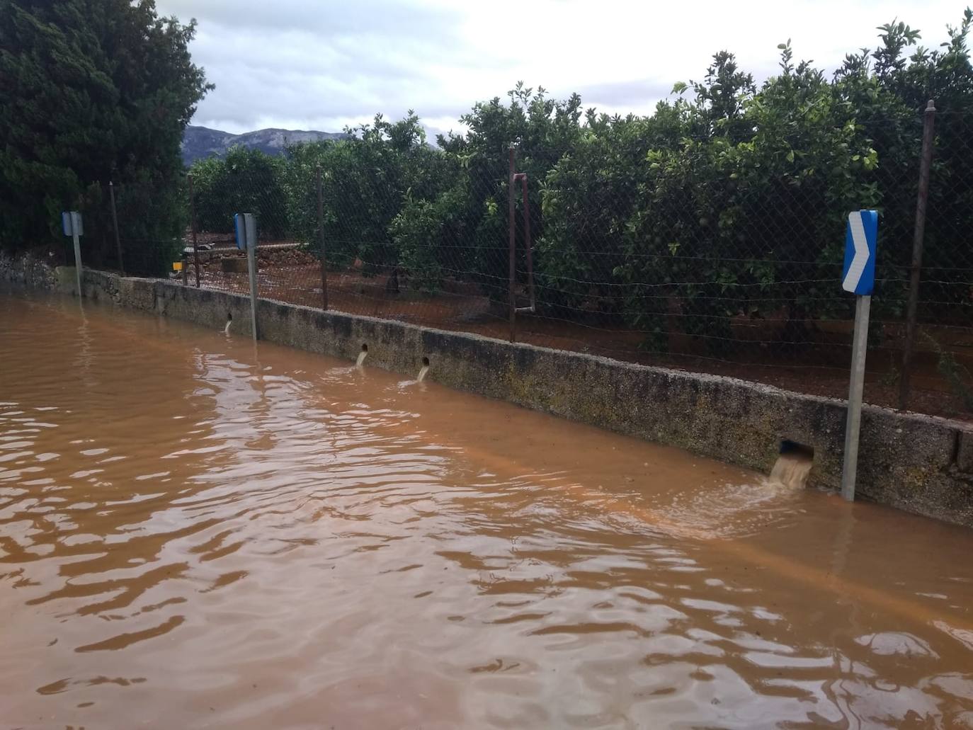 Las fuertes lluvias vuelven a la Comunitat