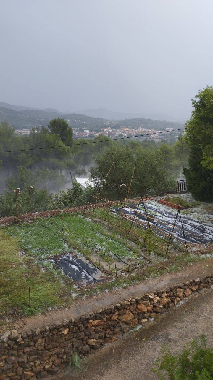 La tormenta descarga con fuerza en la Comunitat Valenciana