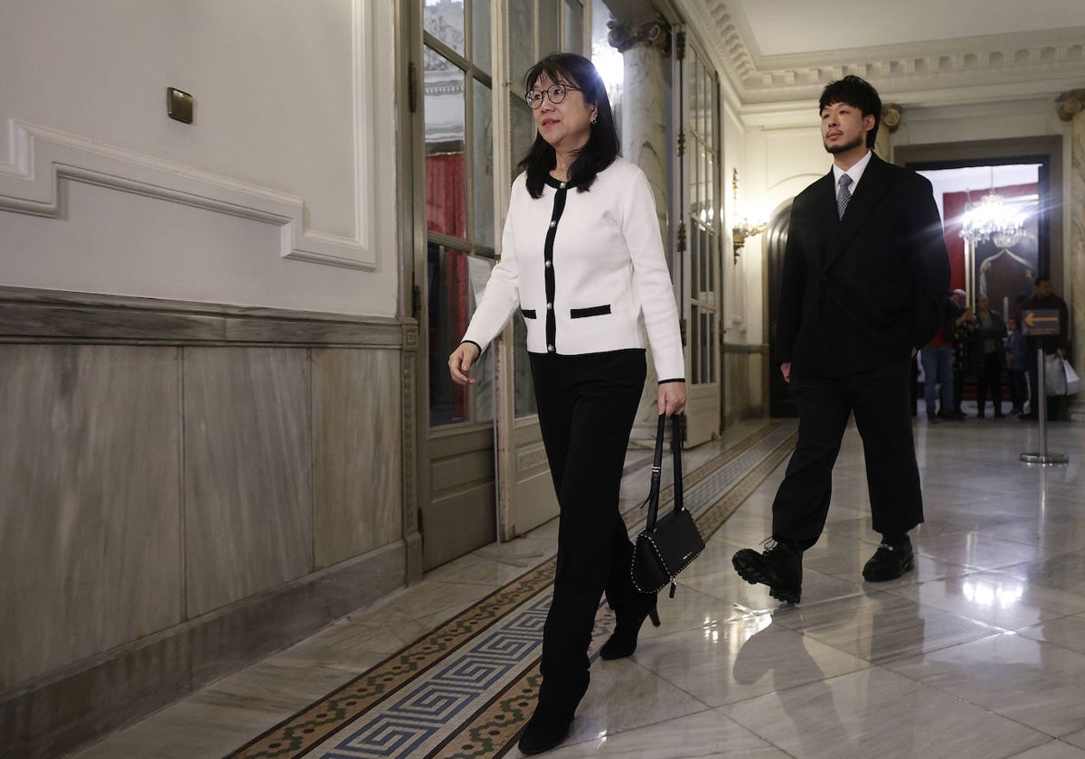 Layhoon y Kiat Lim, en el Ayuntamiento de Valencia.