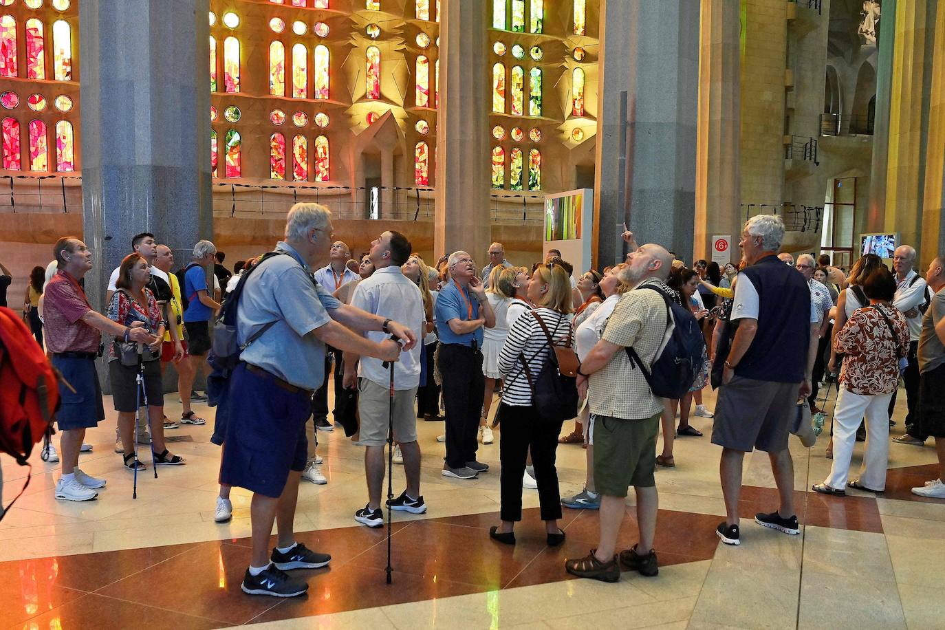 Así está la Sagrada Familia de Barcelona por fuera y por dentro