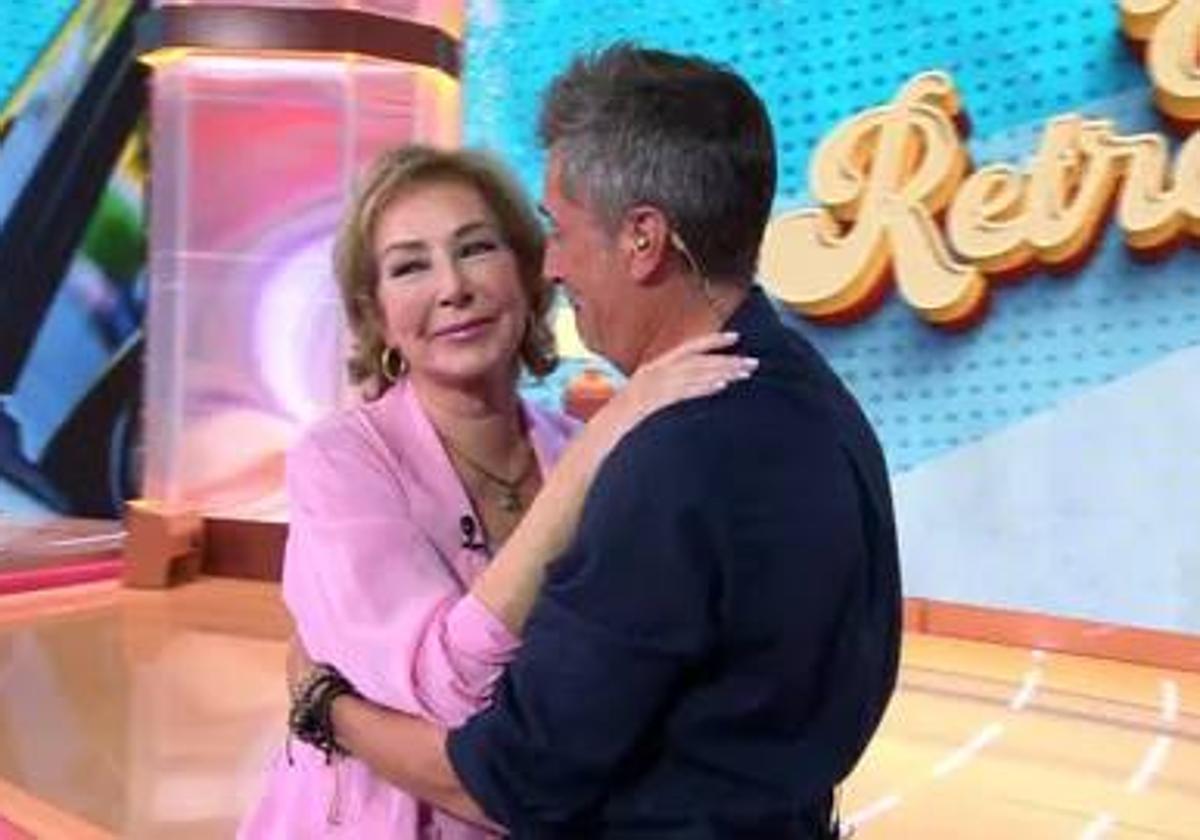 Ana Rosa y Antonio Hidalgo se reencuentran en 'TardeAR.