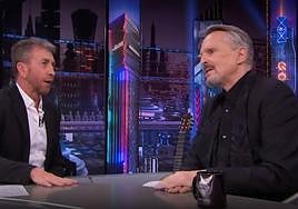 Miguel Bosé en el programa de Antena 3.