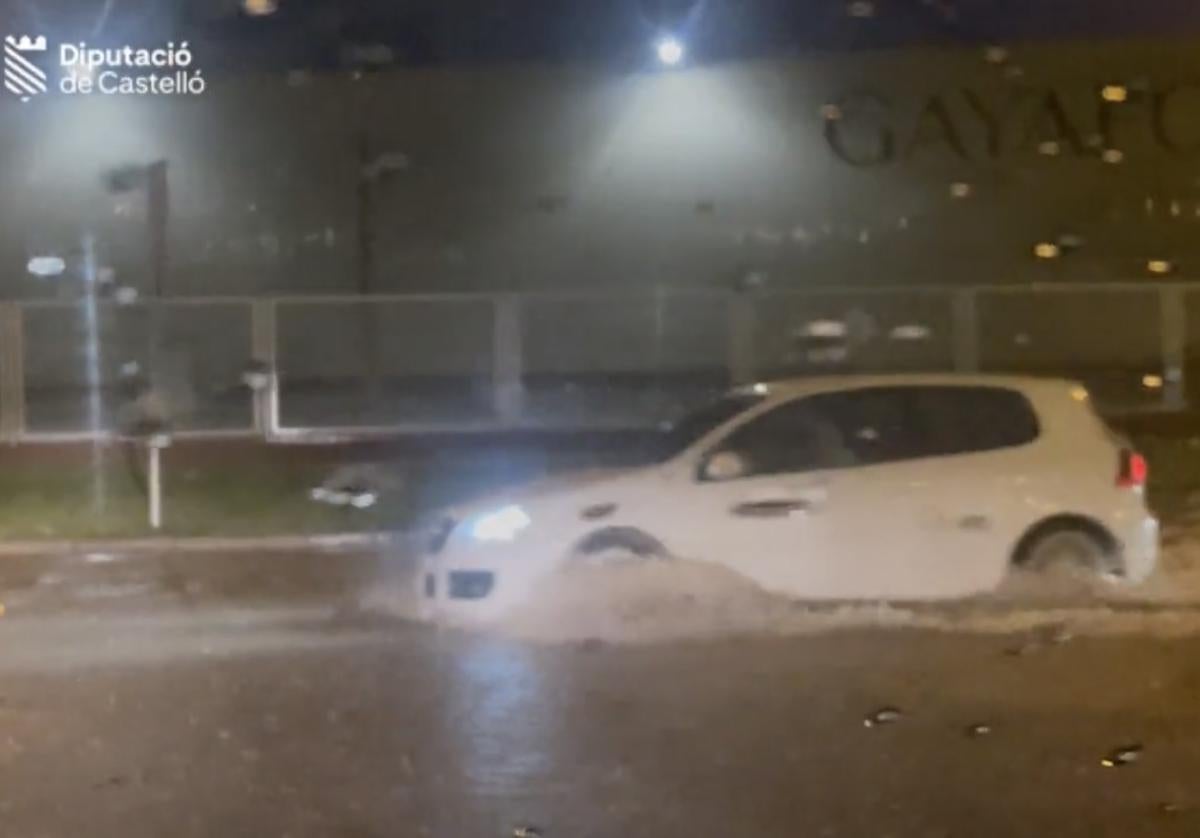 Inundaciones en Castellón tras el paso de la DANA.