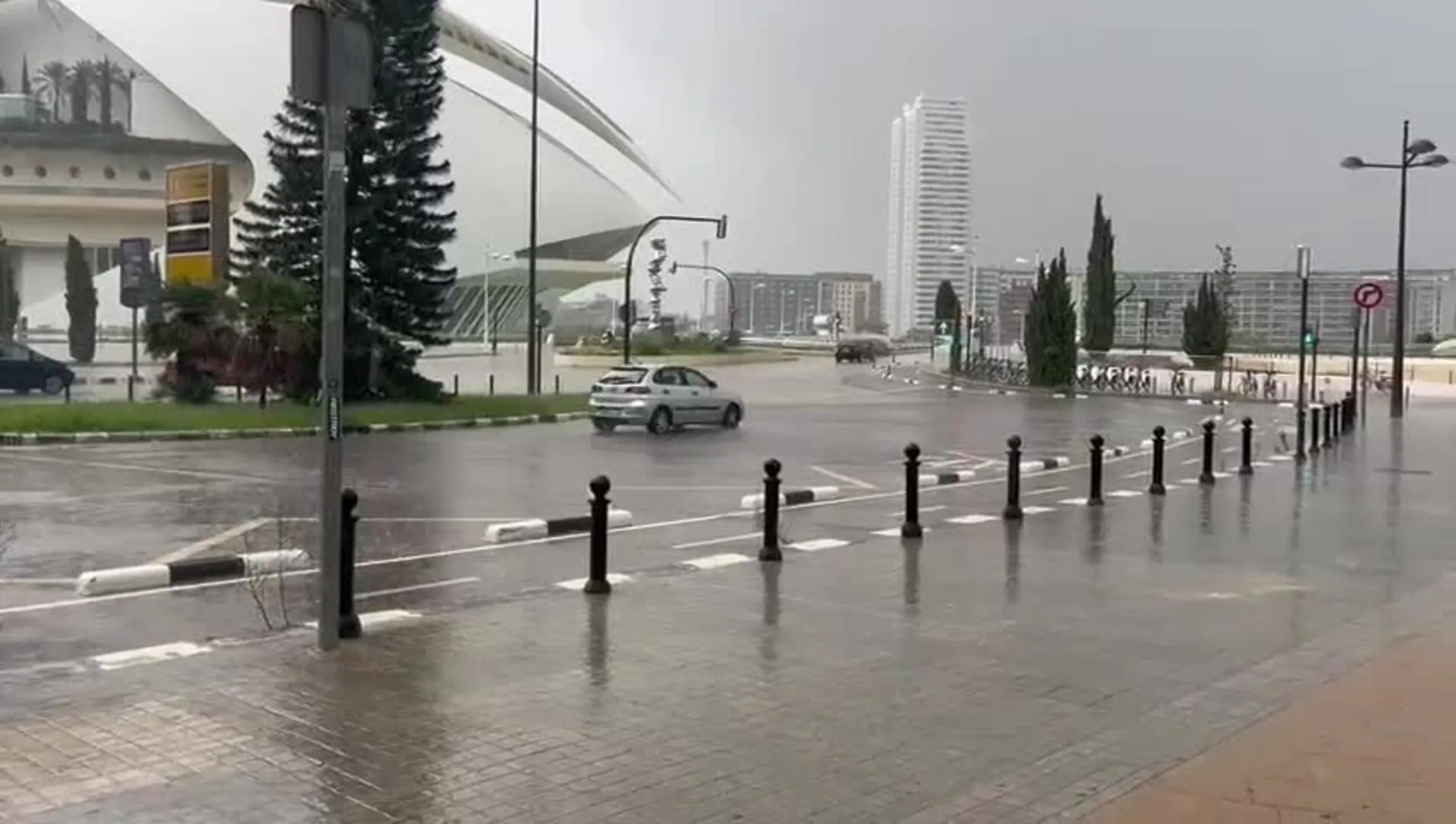 La DANA llega a Valencia