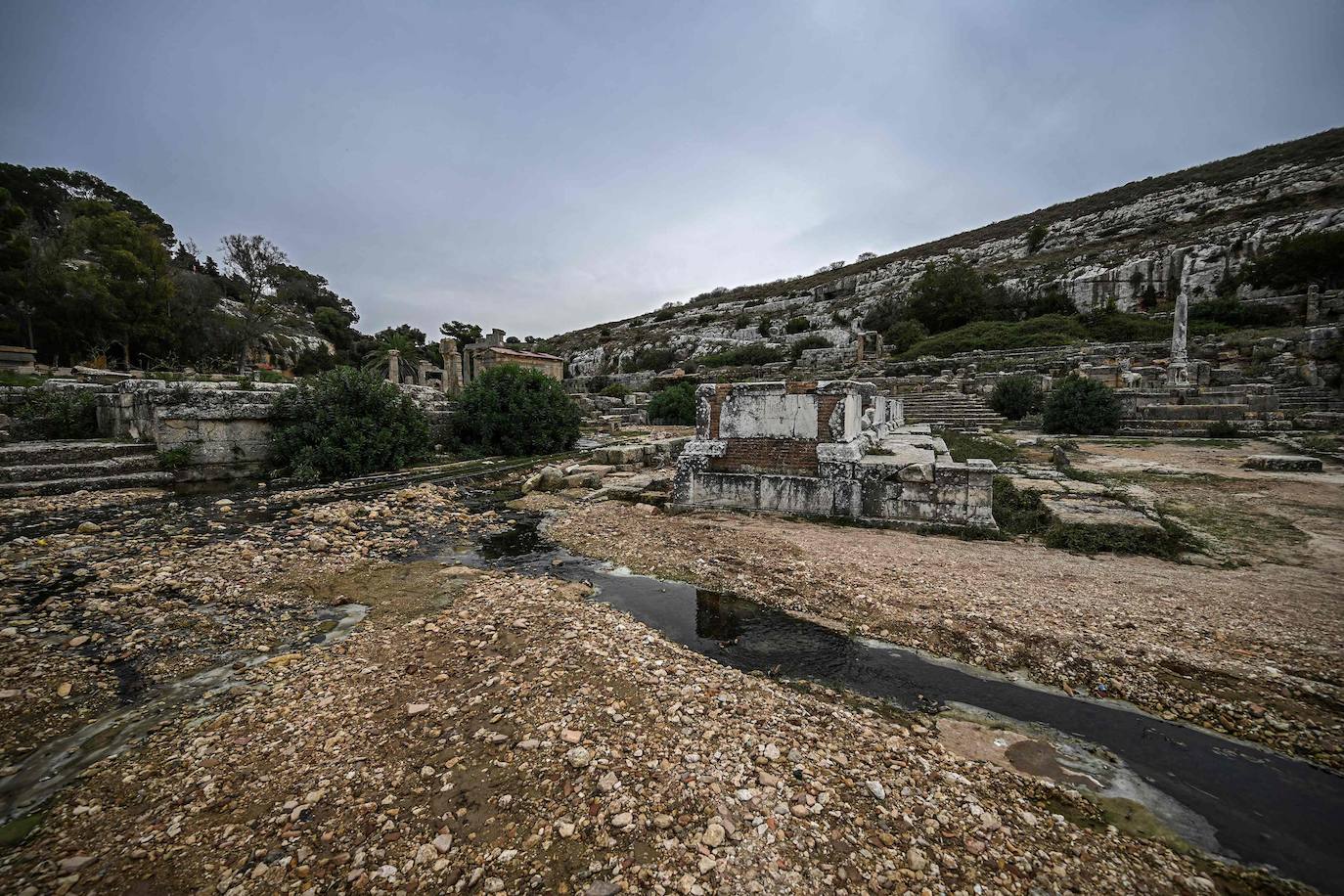 Cirene, la mayor colonia griega de Libia, en riesgo tras las lluvias torrenciales