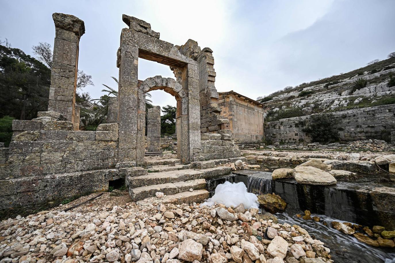 Cirene, la mayor colonia griega de Libia, en riesgo tras las lluvias torrenciales