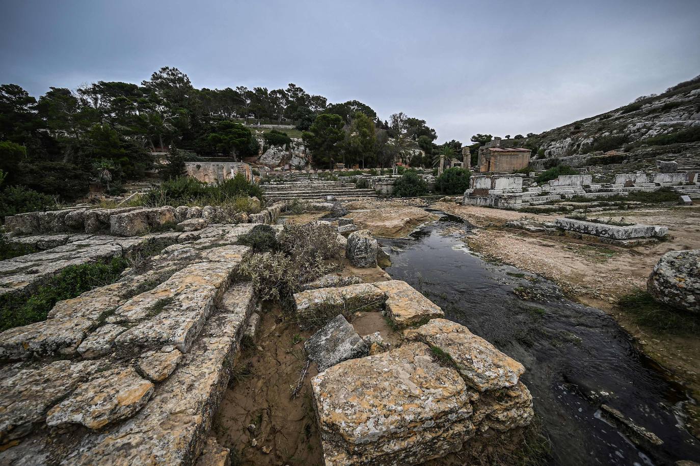 Cirene, la mayor colonia griega de Libia, en riesgo tras las lluvias torrenciales