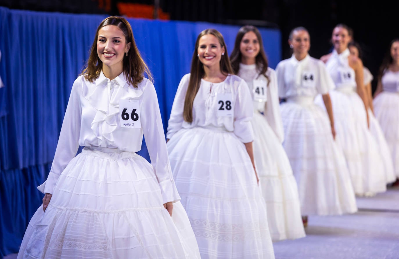 Último ensayo antes de conocer a la corte de honor de las Fallas 2024