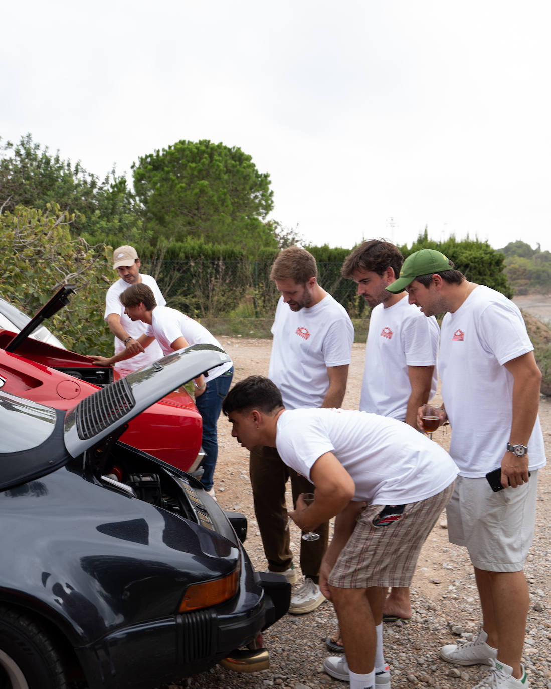 La pasión por la velocidad les ha unido en esta aventura que cada año esperan con ganas.