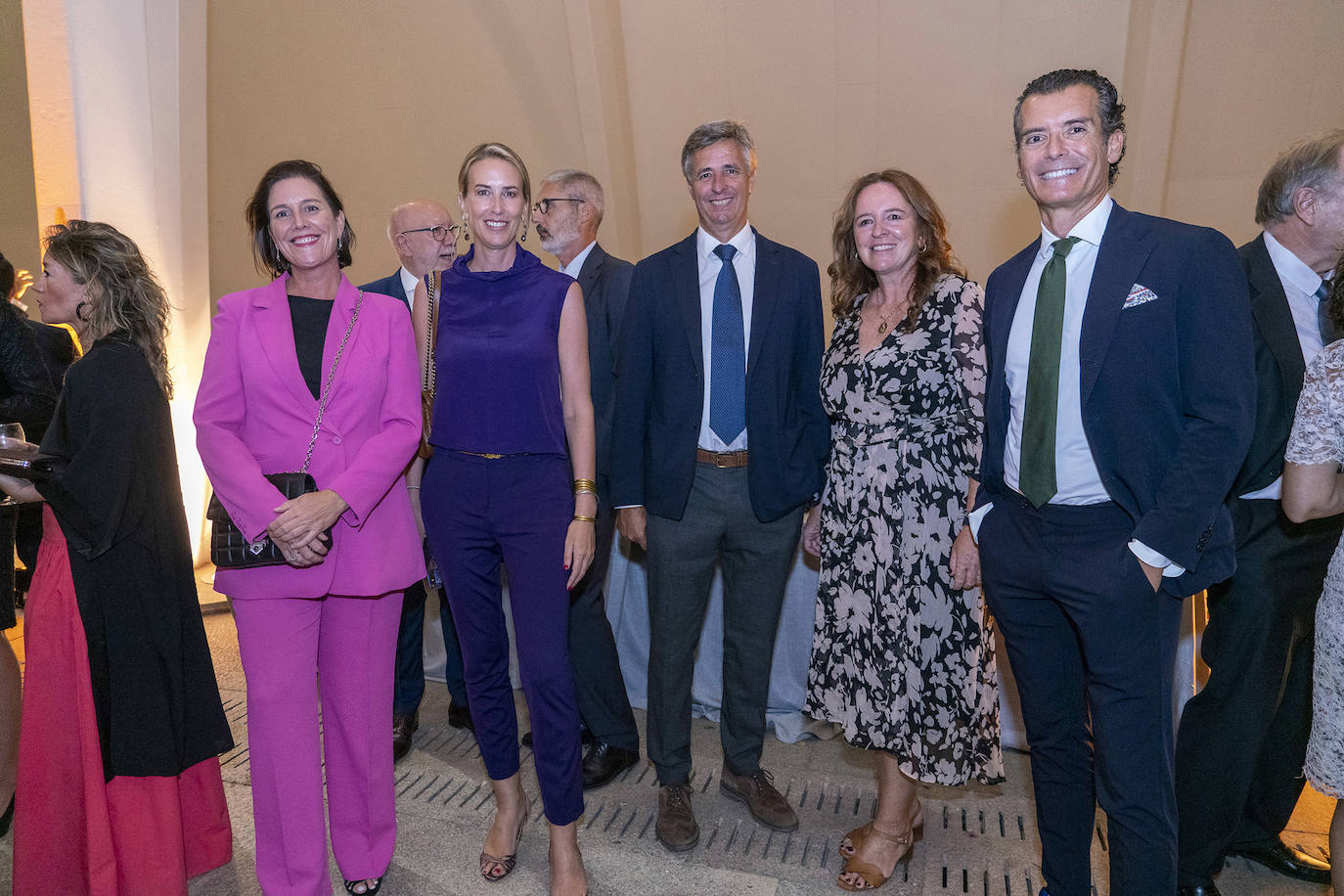 Laura Olcina, Amaya Fernández, Adolfo de las Heras, Almudena Dehesa y Paco Gavilán.