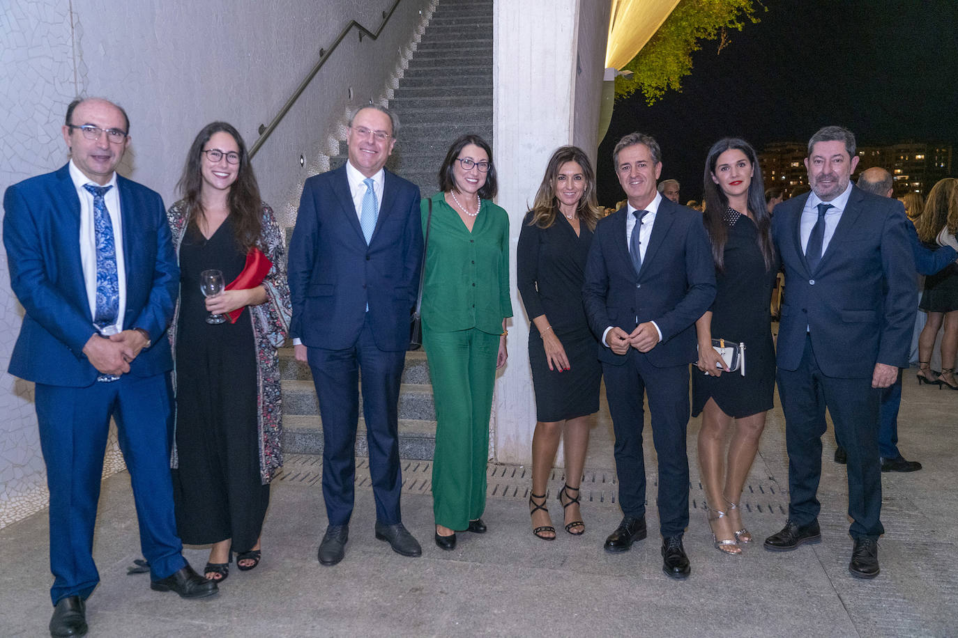 Federico Frasquet, Sandra Roselló, Jose Roselló, Sofía Fransquet, Lorena Pérez, Alejandro Bermejo, Cristina Torres y Mario Martínez.