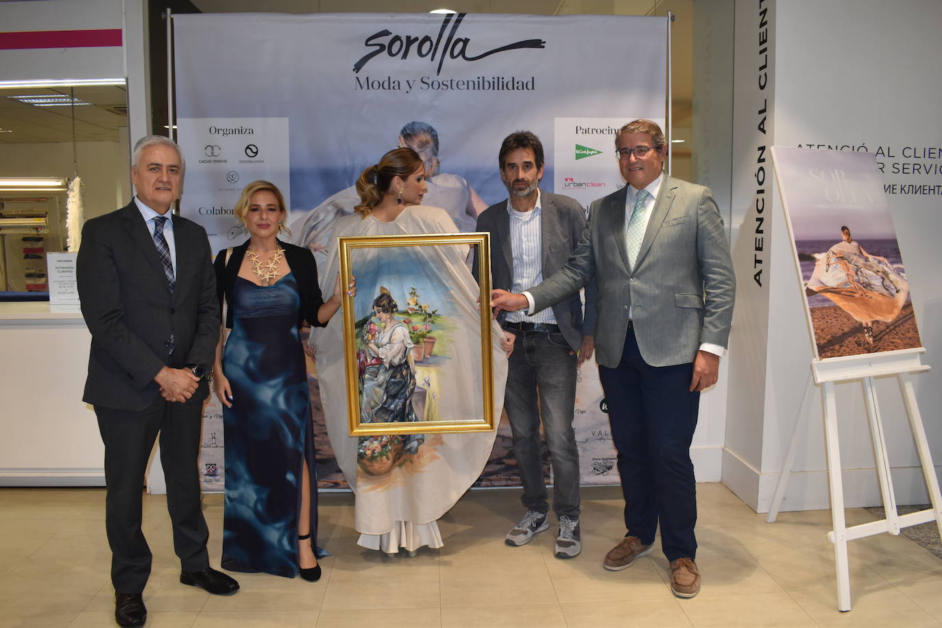 Exposición sobre Sorolla, moda y sostenibilidad en El Corte Inglés.