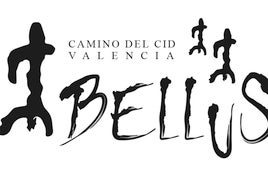 Sello de la Ruta del Cid de Bellús.