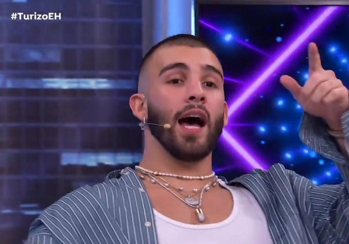 Manuel Turizo en 'El Hormiguero'.