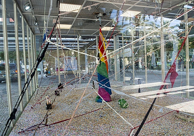 El MuVIM ha instalado una nueva obra en el Cubo.