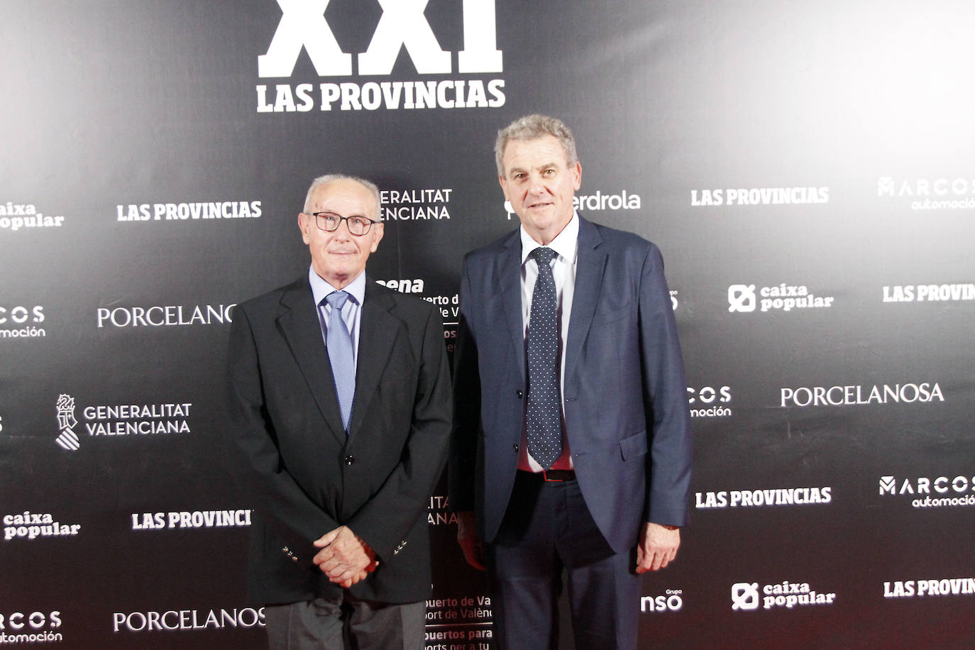 Cristóbal Aguado, presidente de la Asociación Valenciana de Agricultores (AVA-Asaja), y Celestino Recatalá, vicepresidente primero de AVA-Asaja.