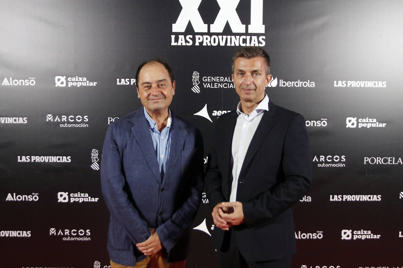 José Manuel Chirivella, de Juristes Valencians, junto a Juan Carlos Ferriol