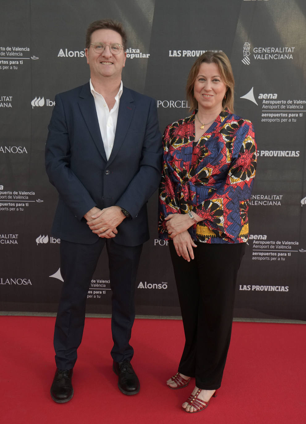 Alberto Villanueva y Mariola Hernández, de Feceval.