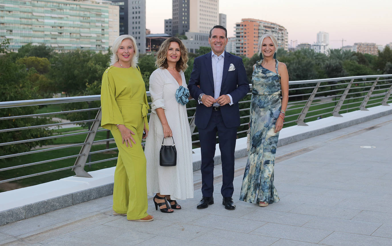 Empar Turno, Eva Alapont, Joan Soldevila y María José Sánchez.