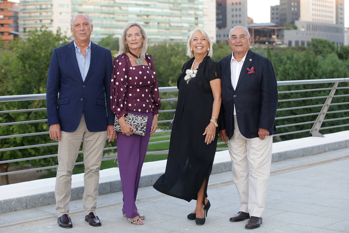 Santiago Rincón, Paz Olmos, Paqui Sauri y Toni Mollá.