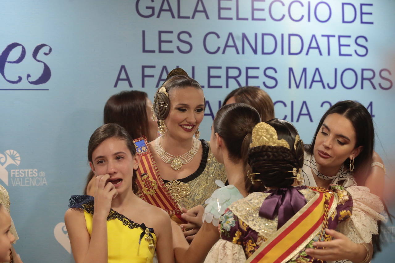 Gala fallera de la Fonteta: elección de las cortes y candidatas a falleras mayores de Valencia 2024