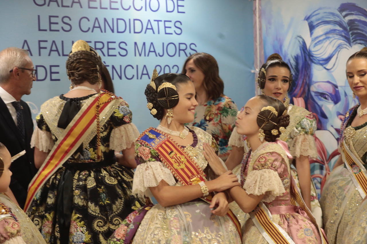 Gala fallera de la Fonteta: elección de las cortes y candidatas a falleras mayores de Valencia 2024