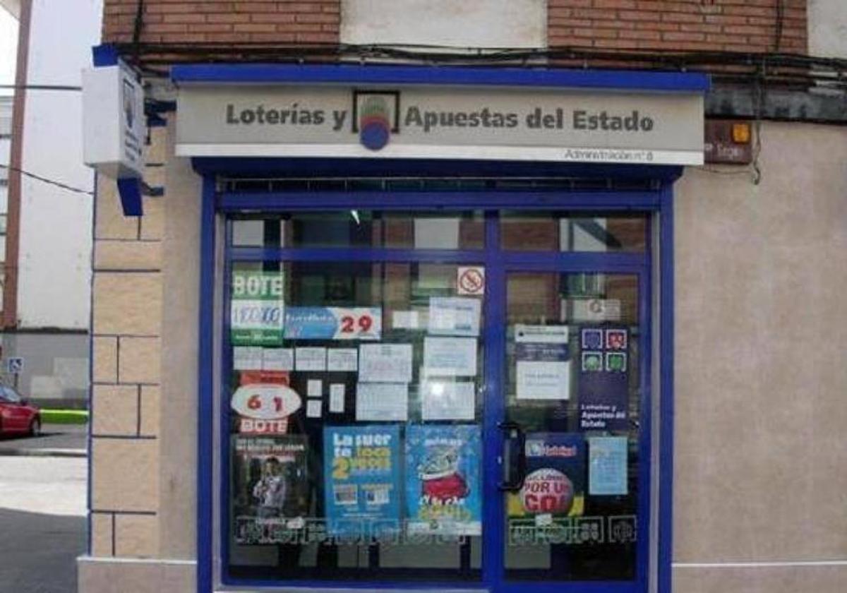 Una administraciónde lotería.