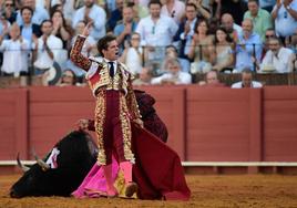 El diestro El Juli, este domingo en Sevilla.