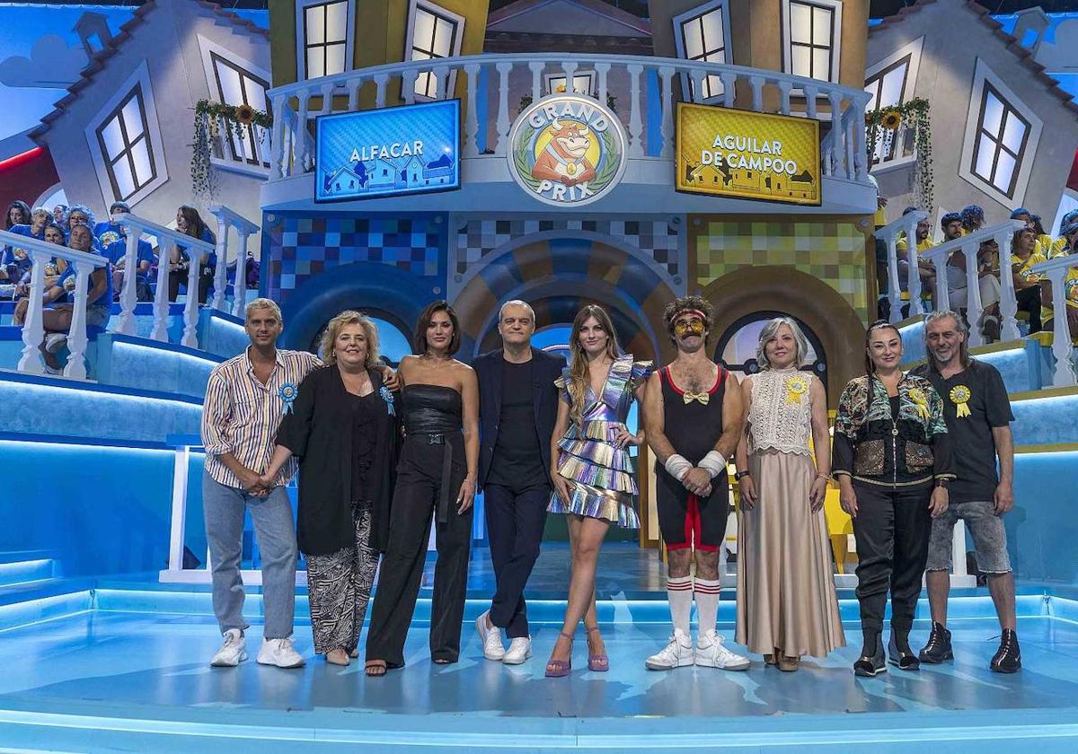 Los protagonistas en la final de 'Grand Prix'.