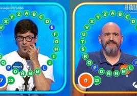 Moisés y Óscar en 'El Rosco' de este lunes.