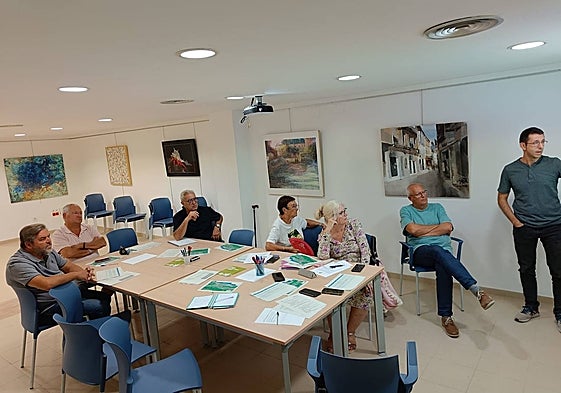 La reunión del Consejo de Participación Vecinal.