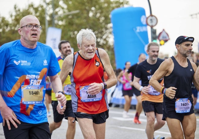 Participantes veteranos en la anterior edición del Medio Maratón de Valencia.