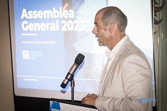 Presidente de los empresarios alcireños.