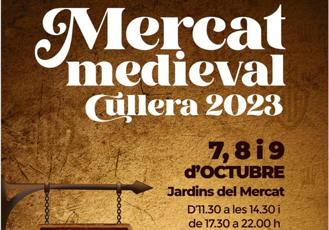 Cartel oficial del mercado medieval