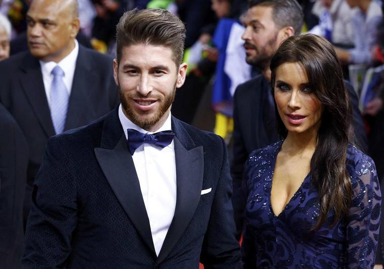 Sergio Ramos y Pilar Rubio.