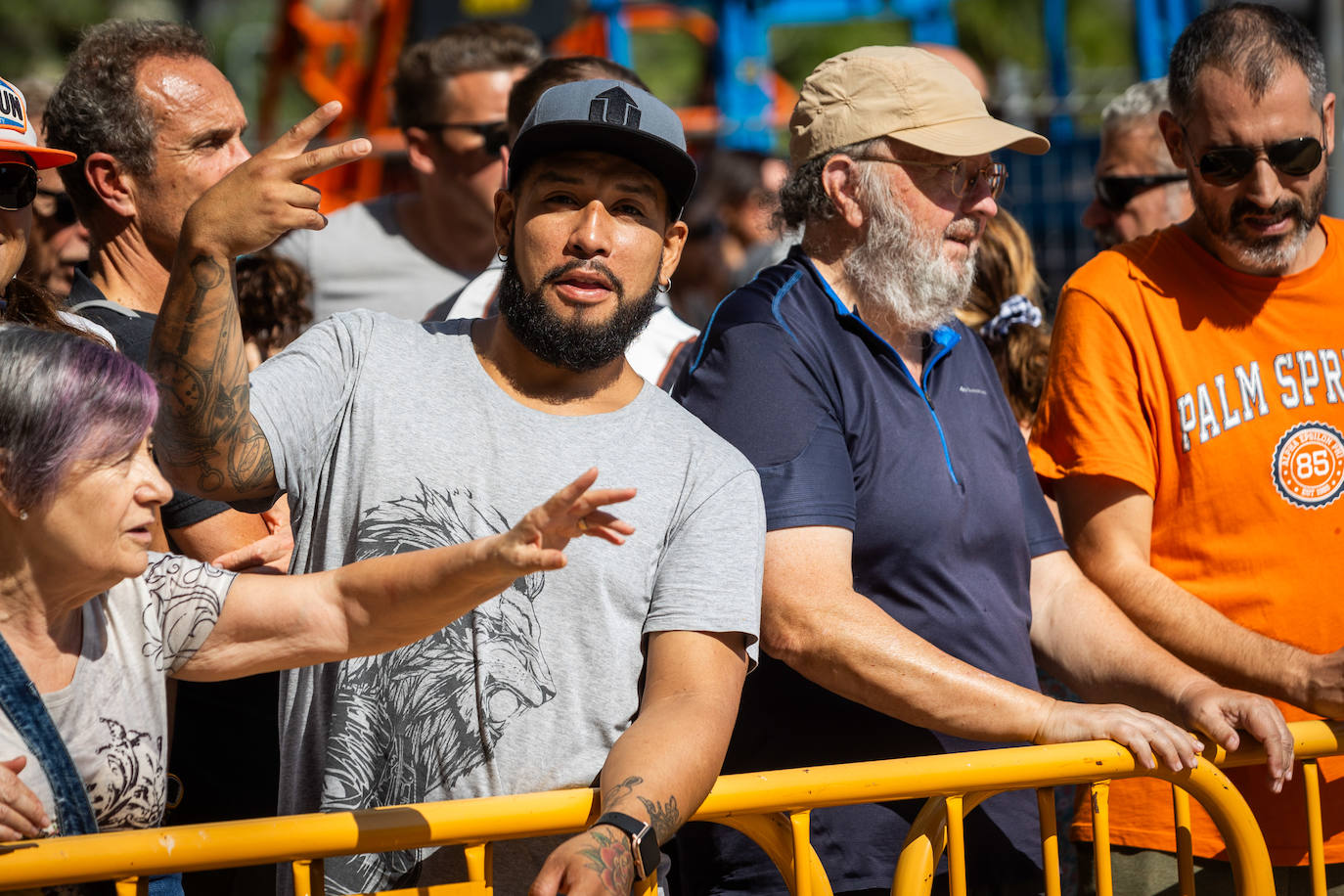 Valencia vibra con una nueva mascletà a las puertas del 9 d&#039;Octubre