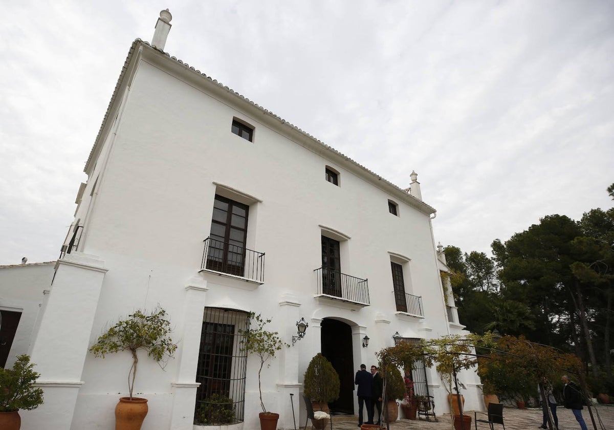 Elca, la casa del poeta en Oliva, sede de la Fundación Francisco Brines.