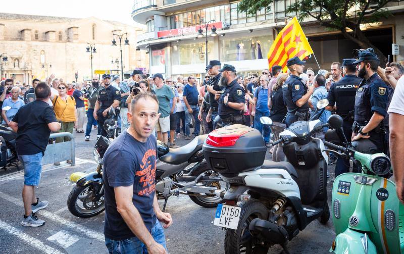 Las imágenes de las manifestaciones del 9 d&#039;Octubre